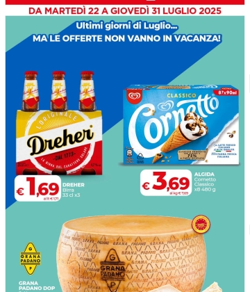Le Offerte non vanno in Vacanza